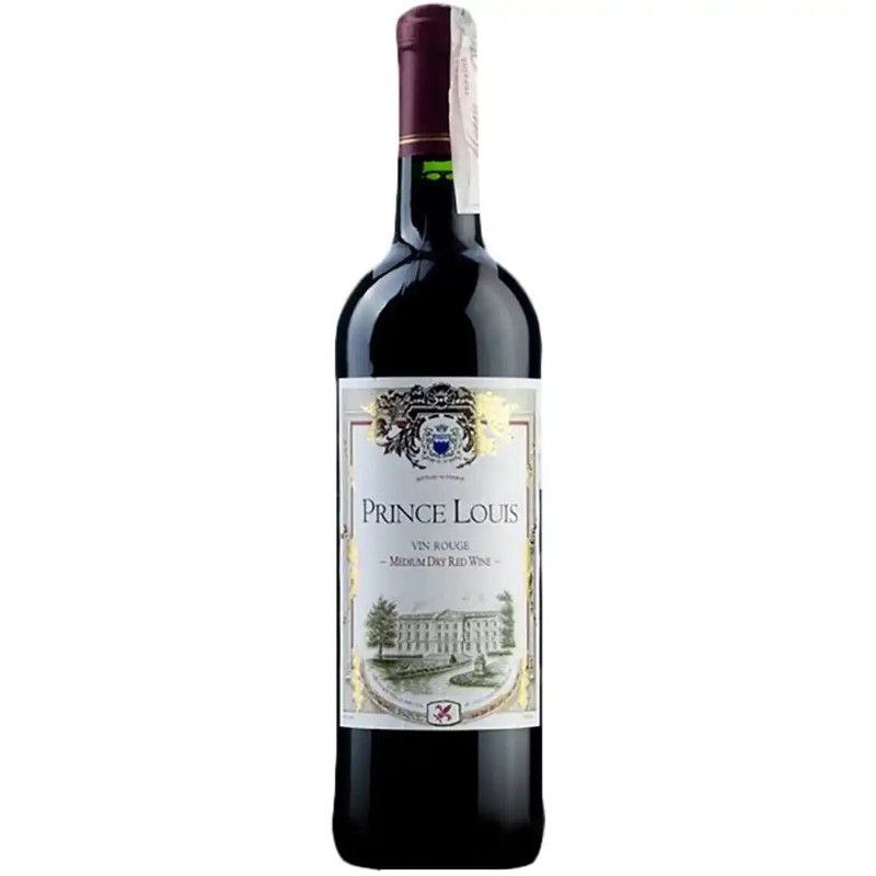 Вино Принц Луі Він Руж Драй 11% чер сух 0,75л